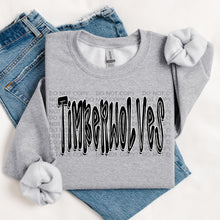 Load image into Gallery viewer, Retro Doodle Mascot BW Dropdown TRANSFER SWD TEMP
