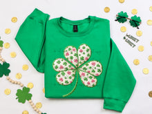 Load image into Gallery viewer, Shamrock Pink Faux Chenille TRANSFER ET JAN 26

