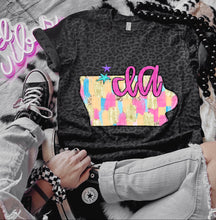 Load image into Gallery viewer, Preppy Bright Brushstroke States (all 50 states available) TRANSFER CAP APR
