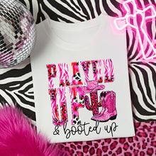 Load image into Gallery viewer, Prayed Up &amp; Booted Up Pink Leopard TRANSFER DWS JAN 26
