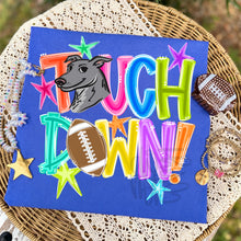 Load image into Gallery viewer, Bright Touchdown Football Team Stars DROPDOWN TRANSFER TCC JULY 26
