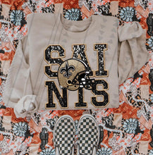 Load image into Gallery viewer, Football Team Helmet Faux Embroidery DROPDOWN TRANSFER TGG
