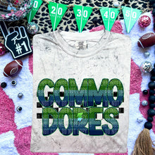Load image into Gallery viewer, Blue Green Electric Check Mascot Dropdown TRANSFER CAP MAR
