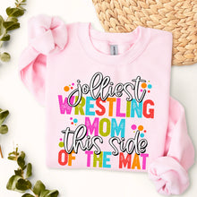 Load image into Gallery viewer, Jolliest Wrestling Mom On This Side Of The Mat TRANSFER SDD
