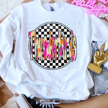 Load image into Gallery viewer, Preppy Checkered Mascot Dropdown TRANSFER SWD TEMP
