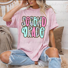 Load image into Gallery viewer, Pink Mint Floral B2S Alpha Grades DROPDOWN TRANSFER
