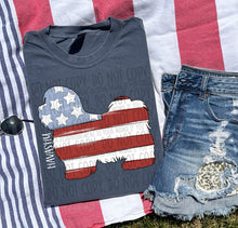 Load image into Gallery viewer, Patriotic Dog Designs White Text SWD MAY DROPDOWN TRANSFER
