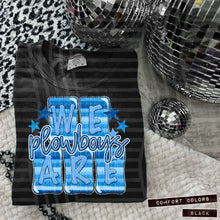 Load image into Gallery viewer, We Are Blue Stripes Mascot Dropdown TRANSFER CAP MAY
