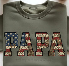 Load image into Gallery viewer, Patriotic Hunting Dad Names DROPDOWN TRANSFER ET MAY 26
