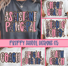 Load image into Gallery viewer, Pink Blue Gold Glitter Alpha B2S Grades DROPDOWN TRANSFER
