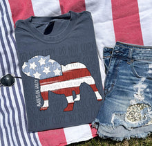 Load image into Gallery viewer, Patriotic Dog Designs White Text SWD MAY DROPDOWN TRANSFER
