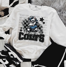 Load image into Gallery viewer, We Are The Mascots Checkered Stars Dropdown TRANSFER SWD TEMP
