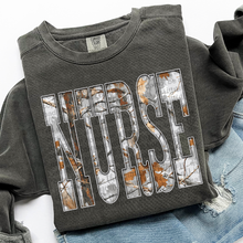 Load image into Gallery viewer, Grey Camo Word Collection Dropdown TRANSFER THREAD SEPT 25
