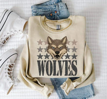 Load image into Gallery viewer, Faux Yarn Mascot Star Dropdown TRANSFER BIA JAN 26
