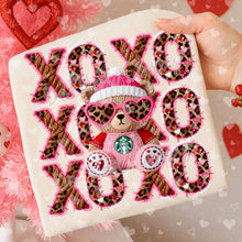 Load image into Gallery viewer, XOXO Faux Leopard Pink Dropdown TRANSFER VIRGO DEC 25
