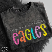 Load image into Gallery viewer, Neon Bright Line Eagles DROPDOWN TRANSFER COR
