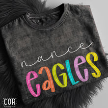 Load image into Gallery viewer, Neon Bright Line Eagles DROPDOWN TRANSFER COR
