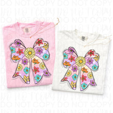 Load image into Gallery viewer, Floral Filled Bow TRANSFER UAC FEB 26
