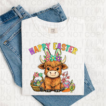 Load image into Gallery viewer, Happy Easter Highland DROPDOWN TRANSFER UAC FEB 26
