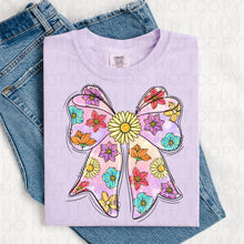 Load image into Gallery viewer, Floral Filled Bow TRANSFER UAC FEB 26
