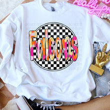 Load image into Gallery viewer, Preppy Checkered Mascot Dropdown TRANSFER SWD TEMP
