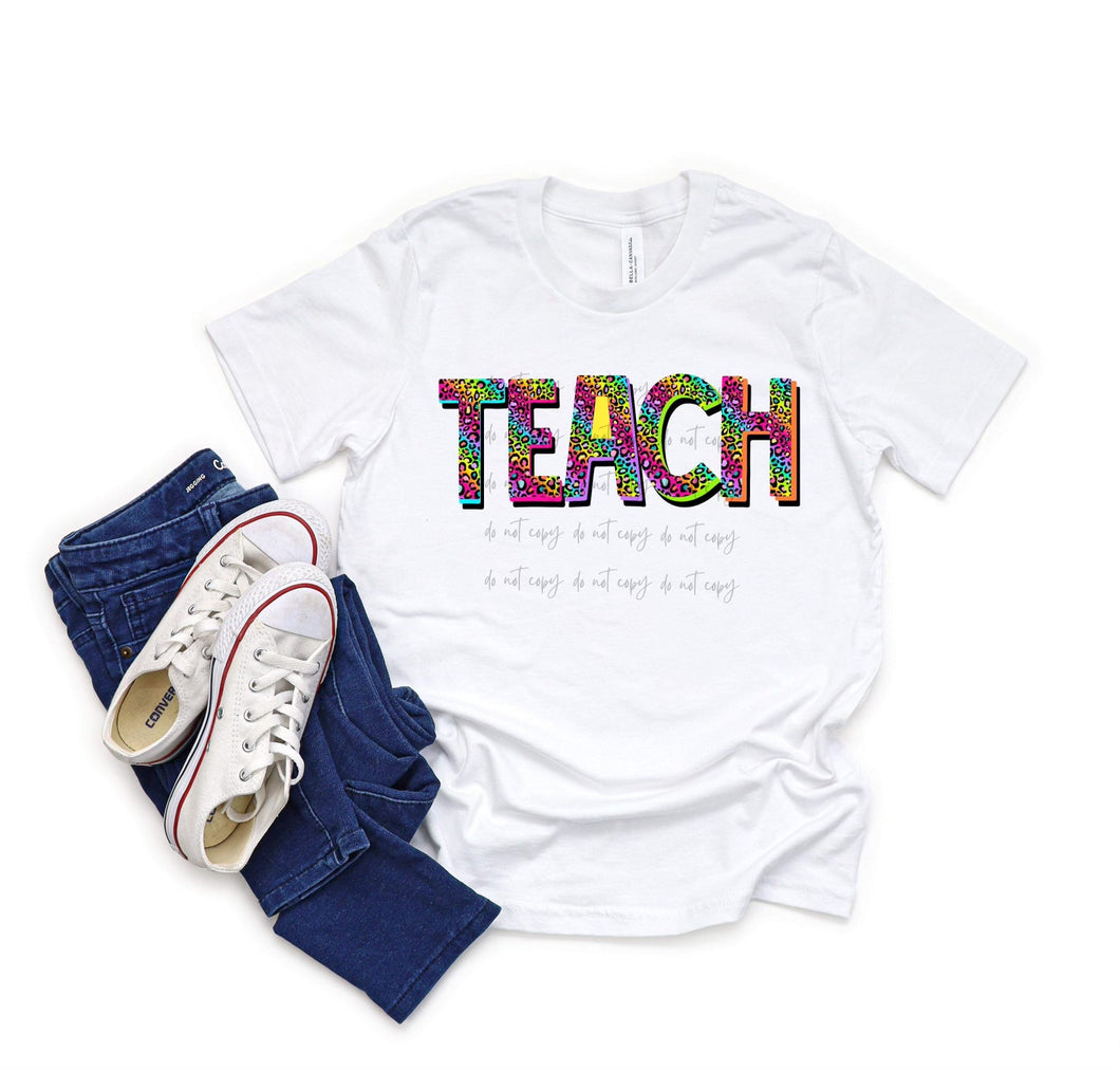 Teach Rainbow Leopard TRANSFER