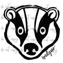 Load image into Gallery viewer, Doodle Single Color Mascots Dropdown TRANSFER
