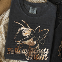 Load image into Gallery viewer, Camo Mascot Mom Dropdown TRANSFER THREAD SEPT 25
