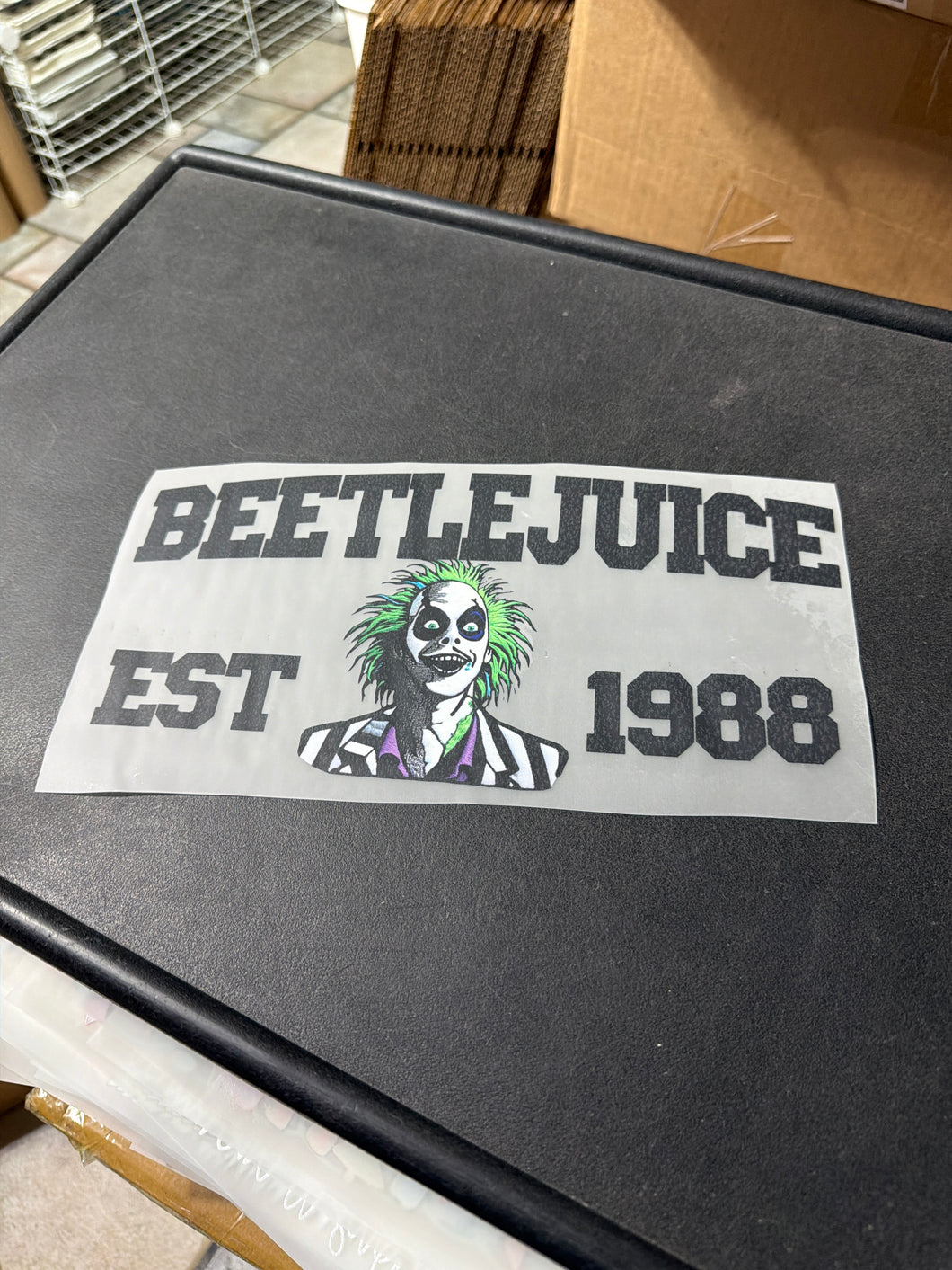 Beetle EST 1988 RTS DTF TRANSFER