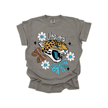 Load image into Gallery viewer, Bow + Flower Football Team DROPDOWN TRANSFER MWG JUNE 25
