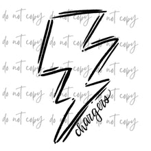 Load image into Gallery viewer, Doodle Single Color Mascots Dropdown TRANSFER
