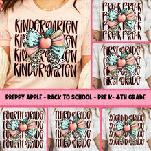 Load image into Gallery viewer, Pink Gold Leopard Bow Stacked B2S Grades DROPDOWN TRANSFER
