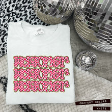 Load image into Gallery viewer, Pink Checker Gold Glitter Mascot Dropdown TRANSFER CAP APR
