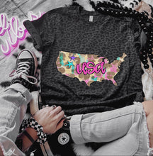 Load image into Gallery viewer, Preppy Bright Leopard States (all 50 states available) TRANSFER CAP APR
