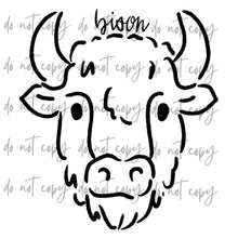 Load image into Gallery viewer, Doodle Single Color Mascots Dropdown TRANSFER
