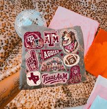 Load image into Gallery viewer, Team Doodle Collage TRANSFER PEACHY SEP 26
