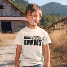 Load image into Gallery viewer, Mama’s Little Cowboy BLK SDD TRANSFER
