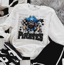 Load image into Gallery viewer, We Are The Mascots Checkered Stars Dropdown TRANSFER SWD TEMP

