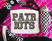 Load image into Gallery viewer, We Are Faux Embroidery Leopard Mascot DROPDOWN TRANSFER CAP
