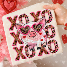 Load image into Gallery viewer, XOXO Faux Leopard Pink Dropdown TRANSFER VIRGO DEC 25
