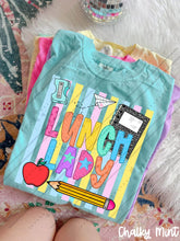 Load image into Gallery viewer, Pastel Stripes Pencil Apple School Grades &amp; Occupations DROPDOWN TRANSFER CARTER JUNE 26
