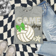 Load image into Gallery viewer, Dalmatian Game Day Volleyball With Bow DROPDOWN TRANSFER CAP FEB
