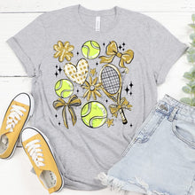 Load image into Gallery viewer, Play Ball Tennis Collage DROPDOWN TRANSFER BIA
