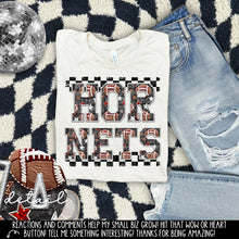 Load image into Gallery viewer, Football Faux Embroidery Checkered Mascots DROPDOWN TRANSFER CAP 24
