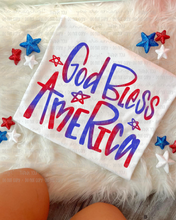 Load image into Gallery viewer, God Bless America Color Dropdown TRANSFER OHD JULY 25
