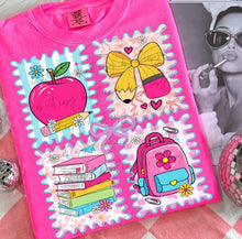 Load image into Gallery viewer, Preppy B2S 4 Square Pink Bow TRANSFER

