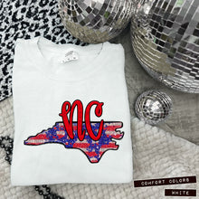 Load image into Gallery viewer, RWB Glitter States (all 50 states available) TRANSFER CAP APR
