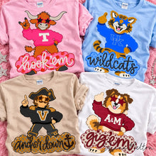 Load image into Gallery viewer, Campus Cuties Mascots DROPDOWN TRANSFER EM OCT 26
