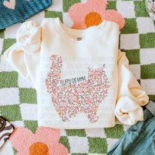 Load image into Gallery viewer, Floral Cat Mom DROPDOWN TRANSFER SWD FEB
