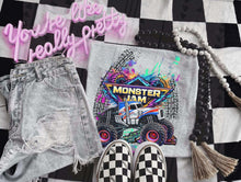 Load image into Gallery viewer, Bright Tire Track Splatter MJ Trucks Dropdown TRANSFER KAI FEB 26
